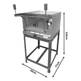 Forno De Chão À Gás (glp) Mr Industrial Economy 69l Preto
