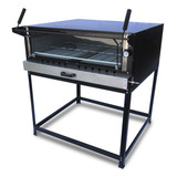 Forno De Pizza Industrial A Gás Com Pedra Refratária 80x60