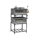 Forno Duplo Refratário Industrial 950x950 Inox