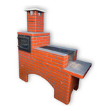 Forno E Fogão A Lenha Colonial 3 Bocas Pré Moldado