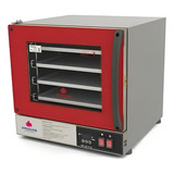Forno Elétrico Progás Versão Digital Plus Debora Corazzari Cor Vermelho 220v