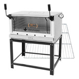 Forno Gás Industrial Roma Inox Firi90 + Grade Extra Venâncio