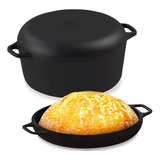 Forno Holandês De Ferro Fundido Multiuso 7,6 Litros Libaneza