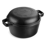 Forno Holandês Ferro Fundido 5 Litro Panela Mineira