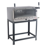Forno Industrial A Gás Pedra Refrataria 80x60 Pizza Bolo Sal