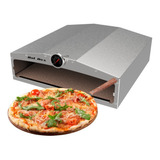 Forno Pizza Gás Industrial Refratário 1 Pizza + Frete Grátis