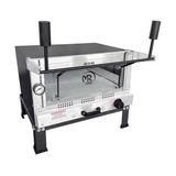 Forno Pizza Industrial 45x45 Grill Capa Inox Mesa Mr Fogões