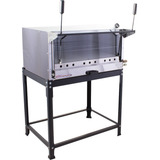 Forno Refratário Pizza 95x95+ Kit Para Iluminação