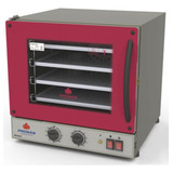 Forno Turbo Elétrico Fast Oven Prp004 Vermelho Progás 110v