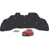 Forro Capô Dianteiro Ford Ka 15 - 20 Autoadesivo + Presilhas