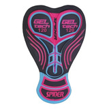Forro Pad Ciclismo Rosa C/ Gel Para Bermuda Densidade 120
