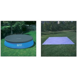 Forro Piso + Capa 3,05 M Inflável Intex 305 Cm Piscina 3853