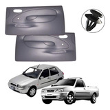 Forro Porta Courier 96/10 Fiesta 96/02 2 Portas Ma.+ Grampos