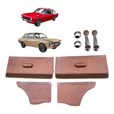 Forros De Porta Chevette 78 79 80 81 82 Marrom Monocromático