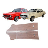 Forros De Porta Chevette 78 79 80 81 82 Marron Monocromático