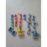 Forte Apache Gulliver Atlantic Cowboys Indios E Soldados 18p