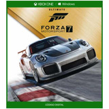 Forza Motorsport 7: Ultimate Edition Xb1/pc - Código 25 Díg