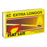 Fósforo De Segurança Extra Longo Fiat Lux 50 Unidades