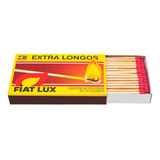 Fósforo Fiat Lux Extra Longo Com 50 Palitos Kit 24 Caixas