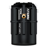 Fossa Séptica Biodigestor Max 1500 Litros /dia Preto Fortlev