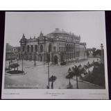 Foto Cartão Teatro Municipal São Paulo Antiga 1920