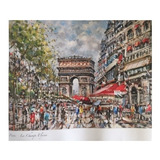 Foto Impressa Pintura Paris - Champs