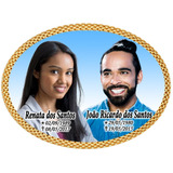 Foto Porcelana 11x14 Casal P/ Túmulo Jazigo Lápide Cemitério