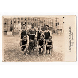 Foto Postal Praia Do Gonzaga Banhistas - Santos Sp Anos 40