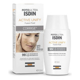 Foto Ultra Active Unify Fusion Fluid Fps99 50ml - Isdin Tipo De Pele Normal