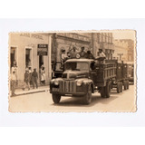 Fotografia Antiga Tipo Postal - Caminhao Ford Anos 40