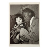Fotografia Foto Postal Original Músico Jazz Miles Davis 1949