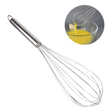 Fouet Batedor Profissional De Ovos E Massas Reforçado 30 Cm