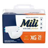 Fralda Adulto Mili Vita Care Premium