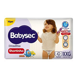 Fralda Babysec Galinha Pintadinha Shortinho Hiper Xxg 42 Uni
