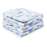 Fralda De Pano Kit 10 Caricia Baby Sortido Masculino