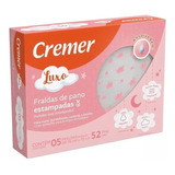 Fralda De Pano Luxo Estampada Cremer