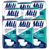 Fralda De Uso Adulto Mili Vita- Tam: Xg - 56 Fraldas