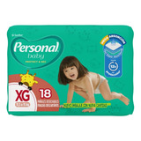 Fralda Descartável Personal Soft & Protect Jumbo Tamanho Xg 