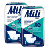 Fralda Geriátrica , Adulto Mili Vita - Tam: Xg - 14 Fraldas