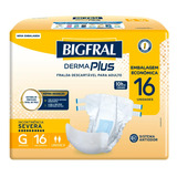 Fralda Geriátrica Bigfral Derma Plus G