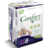 Fralda Geriatrica Confort Master M Com 8 Unidades
