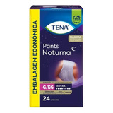 Fralda Geriátrica Descartável Tena Pants Noturna Com 24 U Tamanho G/eg