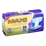 Fralda Geriátrica Maxiconfort M/g/eg Pacote Econômico