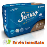 Fralda Geriátrica Sensaty Premium Noturna Eg Com 18 Unidades