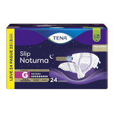 Fralda Geriátrica Tena Slip Noturna G Leve 24 Pague 22