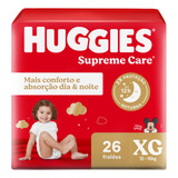 Fralda Huggies Supreme Care Xg 26 Un