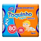Fralda Toquinho Confort Mega M 80