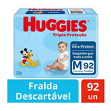 Fraldas Descartáveis Huggies Tripla Proteção M