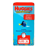 Fraldas Huggies Little Swimmers Praia & Piscina G-xg ( 14-20