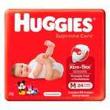 Fraldas Huggies Natural Care M X 24 Unidades